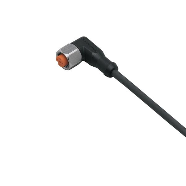 EVM007 IFM - Cabo de Conexão Fêmea M12 Ambientes Adversos 2m PUR LED IP69K