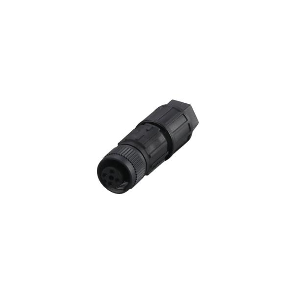 E11841 IFM - Soquete Confeccionável M12 Automação Industrial 4 Polos IP67