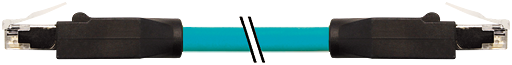 RJ45 male 0° / RJ45 male 0°, Gigabit