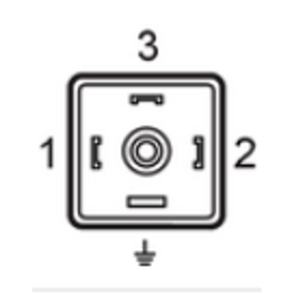E10058 IFM - Conector de Válvula IFM Tipo A Automação Industrial IP65 45V AC 70V DC