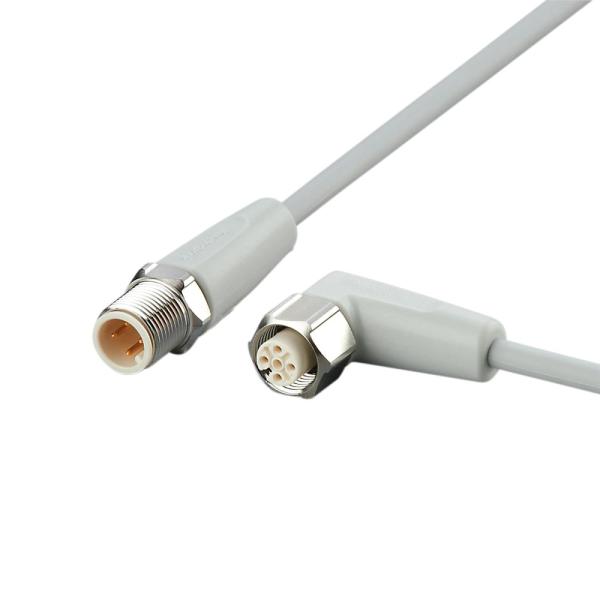 EVF050 IFM - Cabo de Ligação IFM M12 Indústria Alimentícia 5m IP69K Higiênico