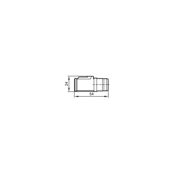 E12583 IFM - Soquete Confeccionável IFM Automação Industrial Deutsch DT-06-6S-CE02 IP67