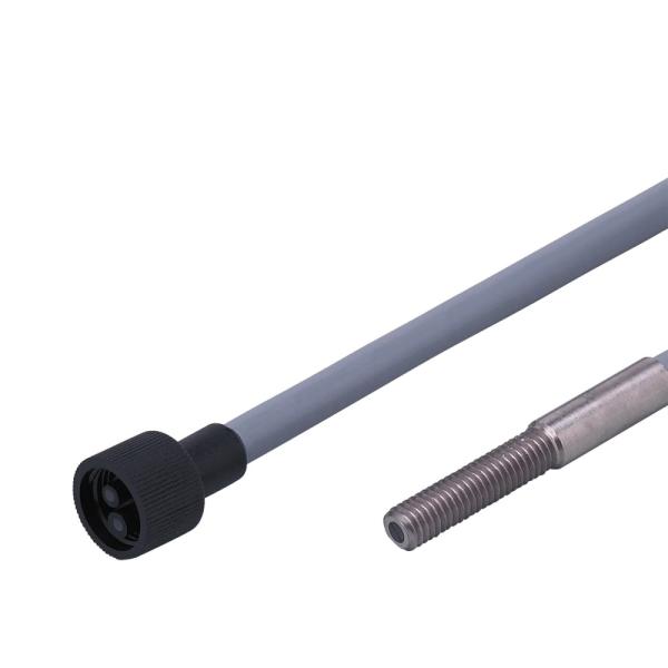 E20523 IFM - Fibra Óptica Reflexão Difusa Ambiente Industrial Agressivo M6 1500mm 150°C