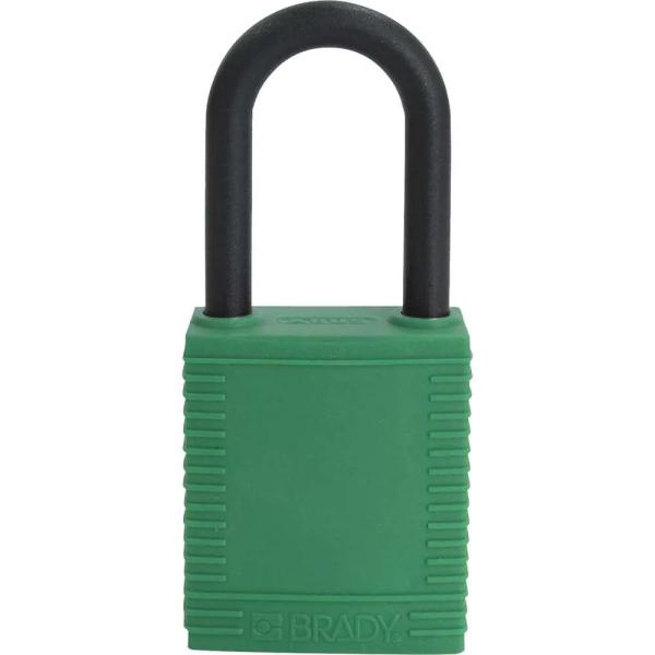 CADEADO SEG TIPO PL COM E HT TIPO PL - HT DE 38MM - VERDE (1 UN) C7076 BRADY