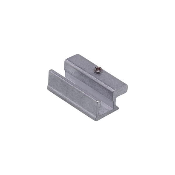 E11957 IFM - Adaptador de Montagem IFM Cilindro Ranhura Trapezoidal Alumínio, M3