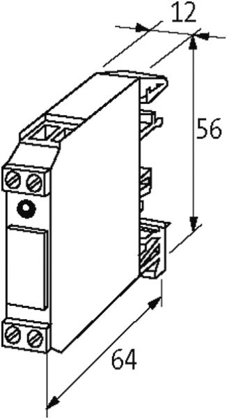 MOD RELE 1CONT N/A IN 230VAC