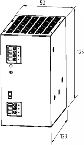 ECORAIL2 FONTE MONO 5A