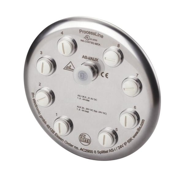 AC2900 IFM - Módulo ProcessLine AS-Interface Indústria Alimentícia 8 SB IP69K