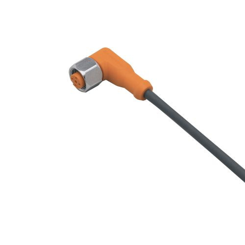 Conector , soquete , angular (90º) , M12 , 5pólos , 4-fio , AC/DC , Tensão de operação: 60 V AC / 60