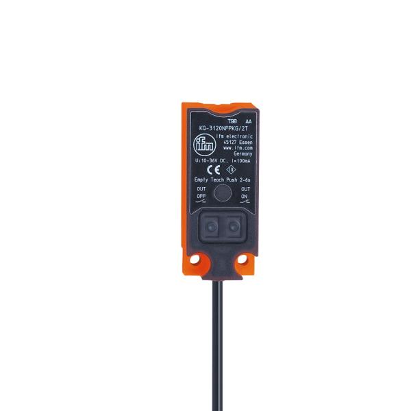 KQ6002 IFM - Sensor Capacitivo ifm Detecção de nível e materiais 12mm PNP IO-Link 2m