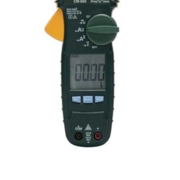 ALICATE AMPERÍMETRO DIGITAL 600A AC TRUE RMS CM-660 GREENLEE