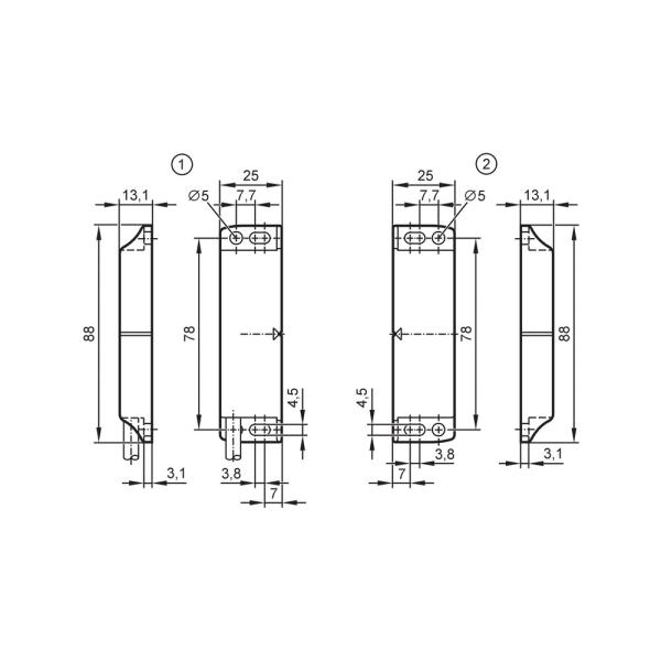 MN505S IFM - Sensor Codificado Magneticamente IFM Segurança Industrial 8mm, 2NA/1NF, IP69K