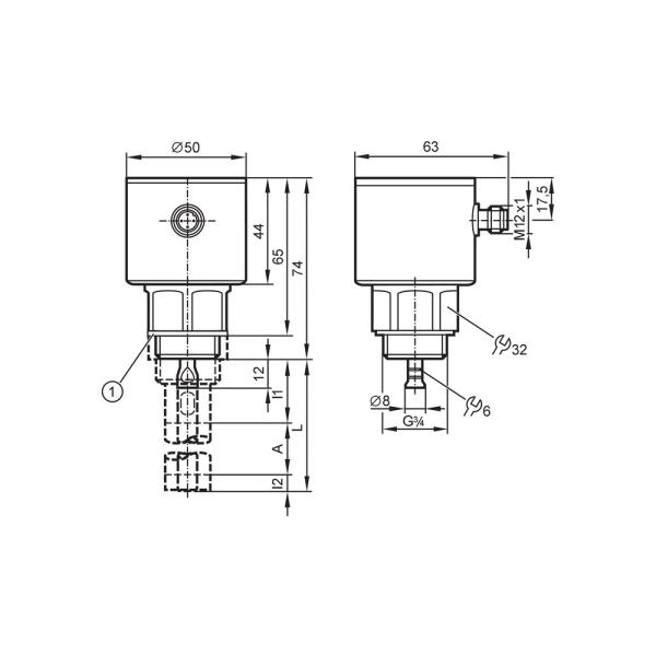 LR9020 IFM - Sensor de Nível Contínuo ifm Microondas Guiadas IO-Link 16 bar
