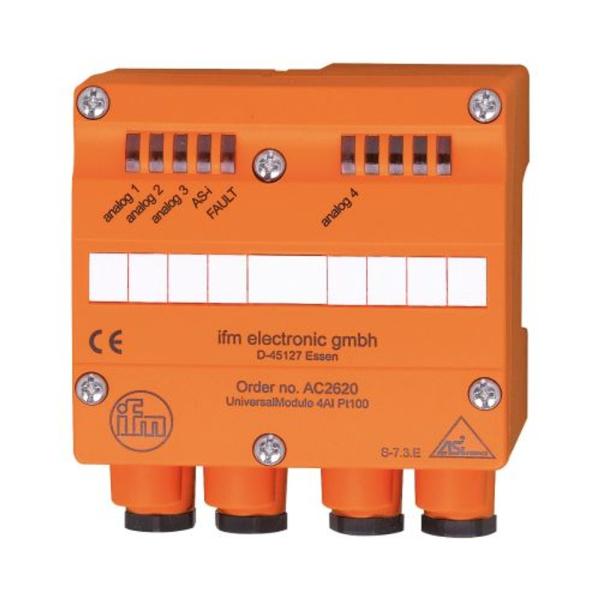 AC2620 IFM - Módulo Universal AS-Interface Para automação e controle 4 Entradas Pt100 IP65