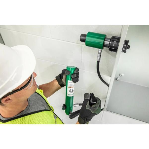 VAZADOR DE CHAPA HIDRÁULICO 1/2" A 2" 7306SB GREENLEE