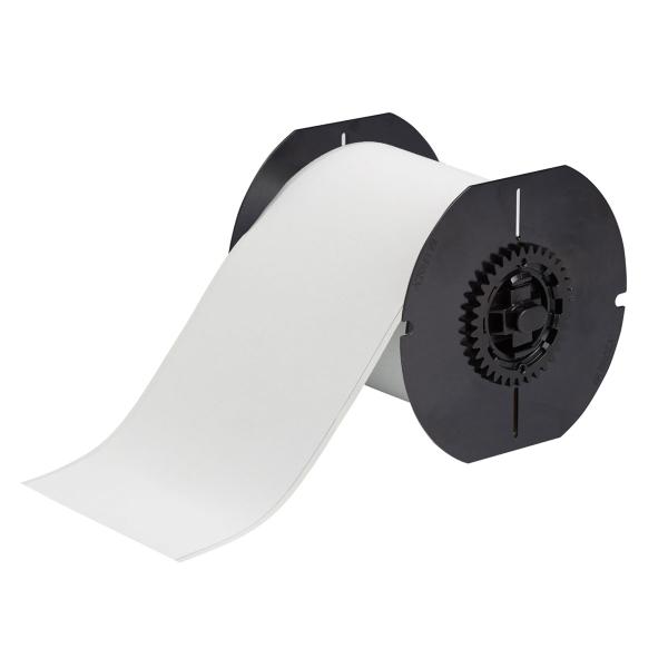 ETIQUETA B854 POLIÉSTER IDENTIFICAÇÃO DE METAL BRANCO 4.000""X15,24M B30C-4000-854-WT BRADY