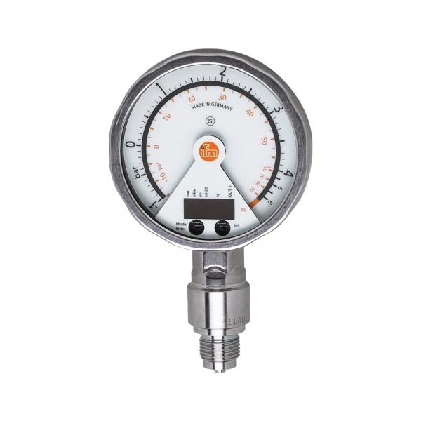 PG2455 IFM - Sensor de Pressão IFM Monitoramento Industrial -1 a 4 bar, Analógico