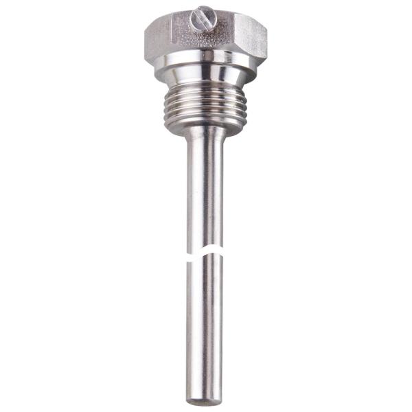 E37623 IFM - Tubo Protetor para Sensores de Temperatura Proteção de Sensores G 1/2, 128mm, Aço Inox