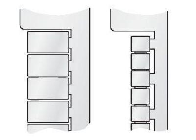 KAB 6/12-6 ETIQUETA P/GABINETE