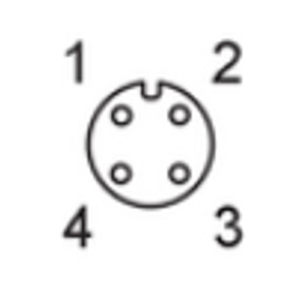 E12339 IFM - Cabo Conector Fêmea M12 Angular Automação Industrial 5m PUR Blindado