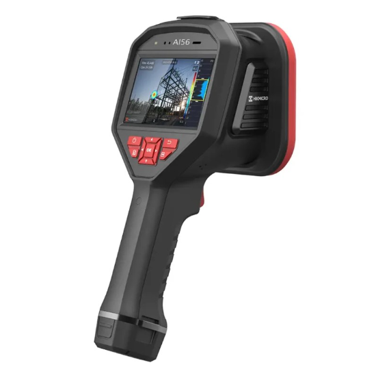 Câmera Acústica HIKMICRO AI56L Detector Ultrassônico de Vazamento de Ar Comprimido e Gases