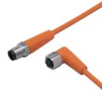 EVT446 IFM - Cabo de Ligação ifm Indústria Alimentícia M12 Reto/Angular 4m EVT446