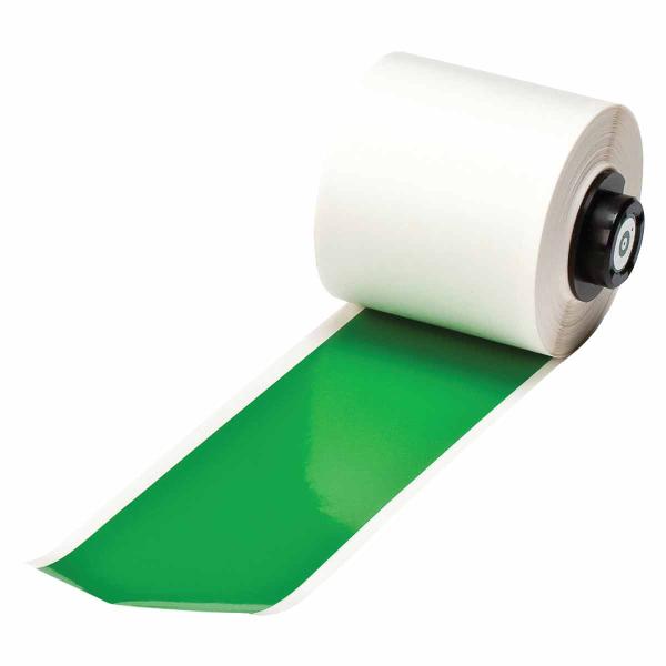 ETIQUETA HANDIMARK EM VINIL B595 VERDE 2"" X 50'' (50.8MM X 15.24M) 142277 BRADY