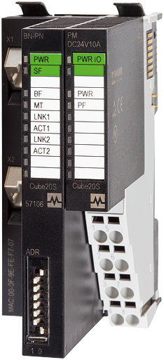 CUBE20S MODBUS TCP BUS NODE