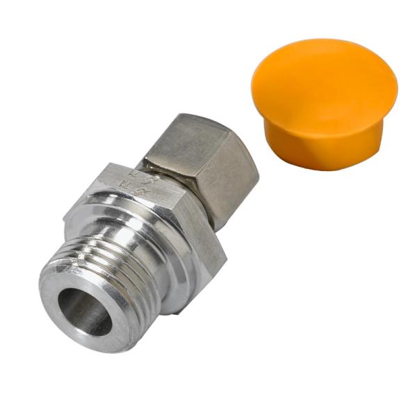 E30016 IFM - Adaptador Anel IFM Conexão sensores G 1/2, 10mm, Inox 316Ti, 50bar