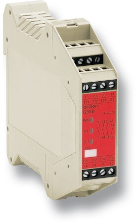 G9SB-3012-C AC/DC24 RELE DE SEGURANÇA CAT 4 2 CANAIS
