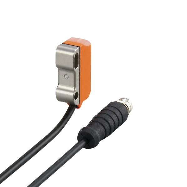 O8S202 IFM - Transmissor Fotoelétrico por Barreira IFM Detecção industrial 3m Luz Vermelha IP67 M8