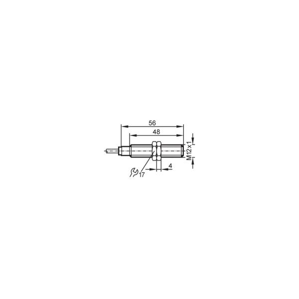 IF6074 IFM - Sensor Indutivo de Alta Temperatura IFM Detecção em áreas de calor M12, PNP, 3mm, 150°C