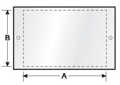 ETIQUETA TS 95X75 TRANSPARENTE