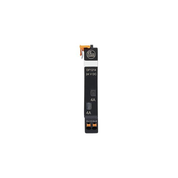 DF1214 IFM - Fusível Eletrônico IFM Proteção de circuitos 24VDC 2x4A Trilho DIN