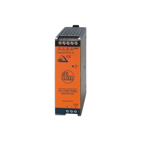 AC1257 IFM - Alimentador Elétrico AS-Interface Para Automação Industrial 24V DC 4A Trilho DIN