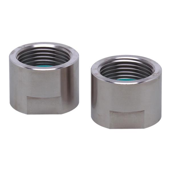 E40217 IFM - Adaptador de Montagem ifm para Sensores de Fluxo SM8 SU8 Rosca G 1 Aço Inox 316L