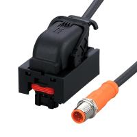 E70450 IFM - Cabo de Ligação IFM M12 Para Edge Gateway 0,6m PVC IP65 E70450