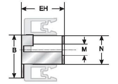 PLACA DE FIXACAO KAF/K-75