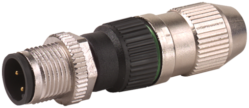 MOSA CONECTOR M12 MACHO RET 4P