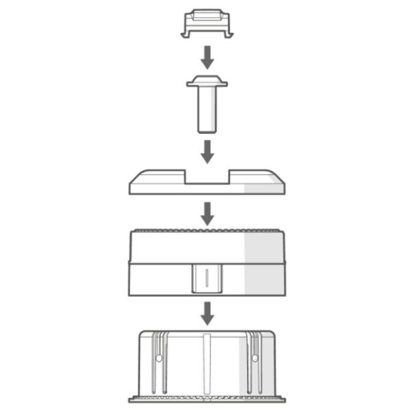 E12517 IFM - Came de Comutação IFM para Acionamentos Oscilantes 53mm VDI/VDE 3845