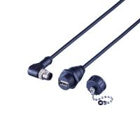 EC9125 IFM - Cabo de Conexão USB IFM Para Painel PDM360 NG 1,5m PVC IP67 EC9125