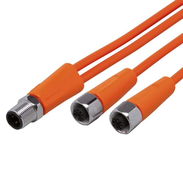 EVT348 IFM - Cabo de Ligação em Y IFM Indústria Alimentícia 1,6m PVC IP69K