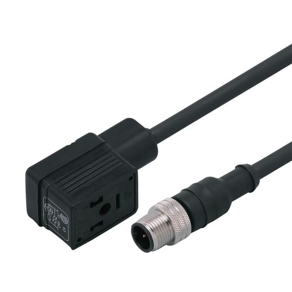 E11425 IFM - Cabo Conector Válvula IFM Automação Industrial 5m PUR IP67 LED
