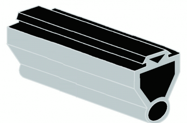 BATENTE DE SEG SENTIR 25.45TT TPE 1,250mm