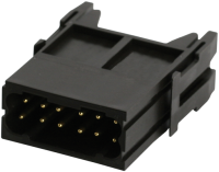 MODULO MACHO 12 POLOS 250V 10A. 70MH-MAB1C-0120801