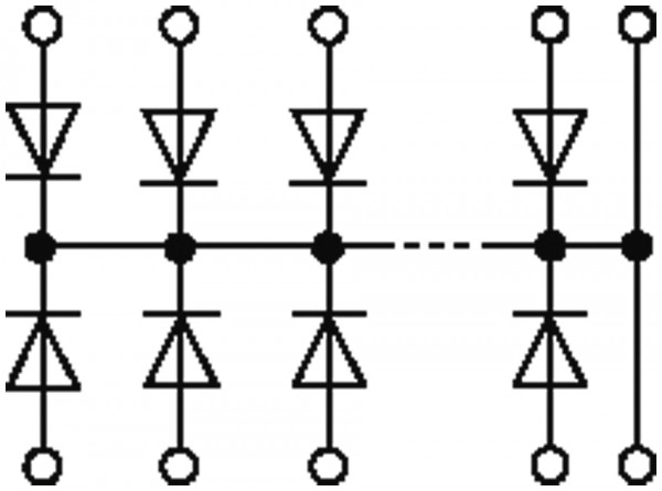 MODULO 20 DIODOS 1A
