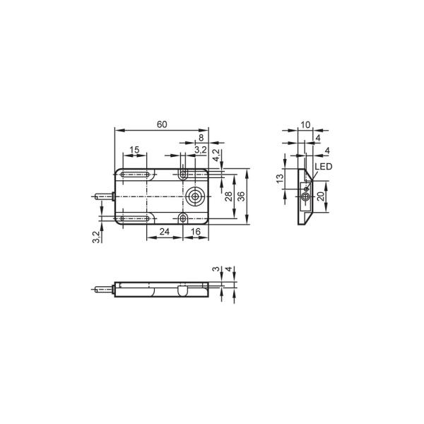 IW5058 IFM - Sensor Indutivo IFM Automação Industrial 8mm PNP 10-36V DC