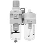 CONJ. DE PREPARACAO DE AR FRL - SERIE AC-B, 1/8 AC20A-F01-B SMC AC20A-F01-B