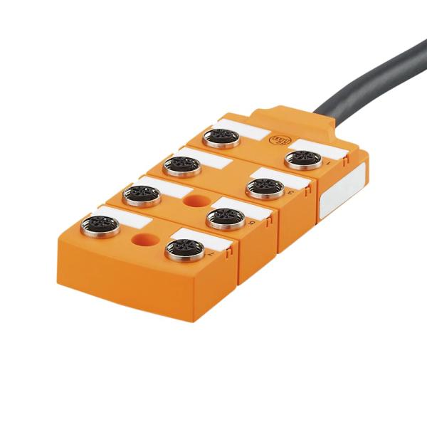 EBC021 IFM - Distribuidor Central IFM Automação Industrial 8 Portas M12 Cabo 5m