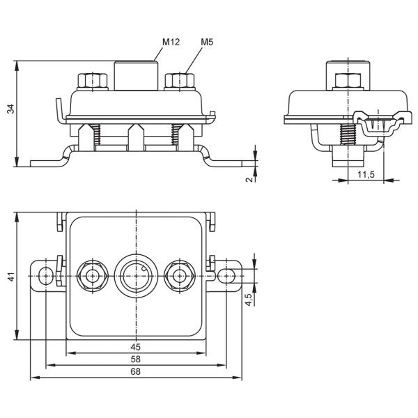 E75354 IFM - Terminal FC Splitter AS-Interface Indústria Alimentícia IP67 IP68 IP69K